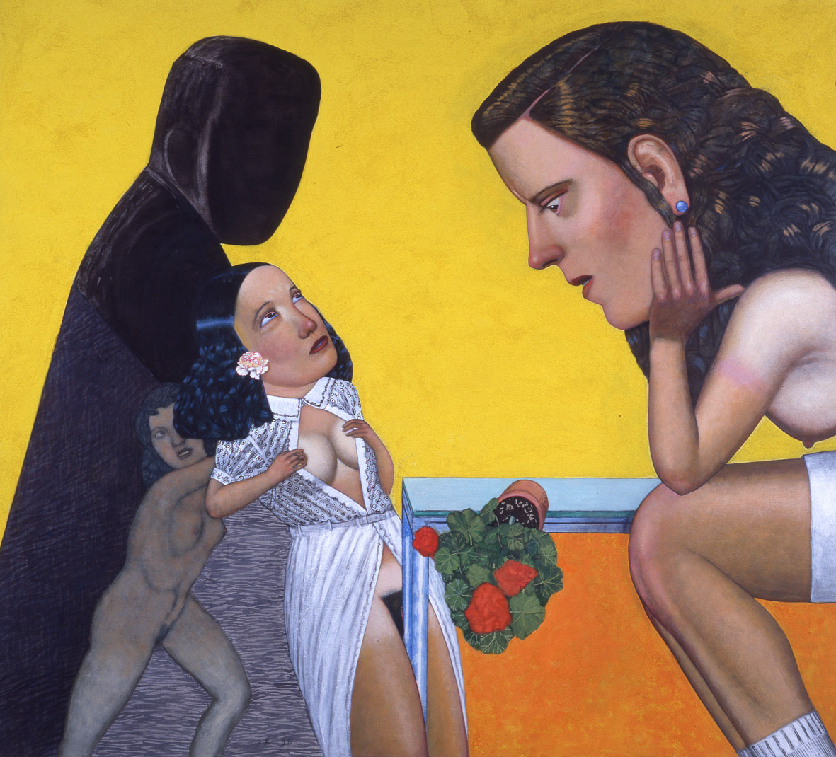 ecole-de-femmes-200x220cm-1996