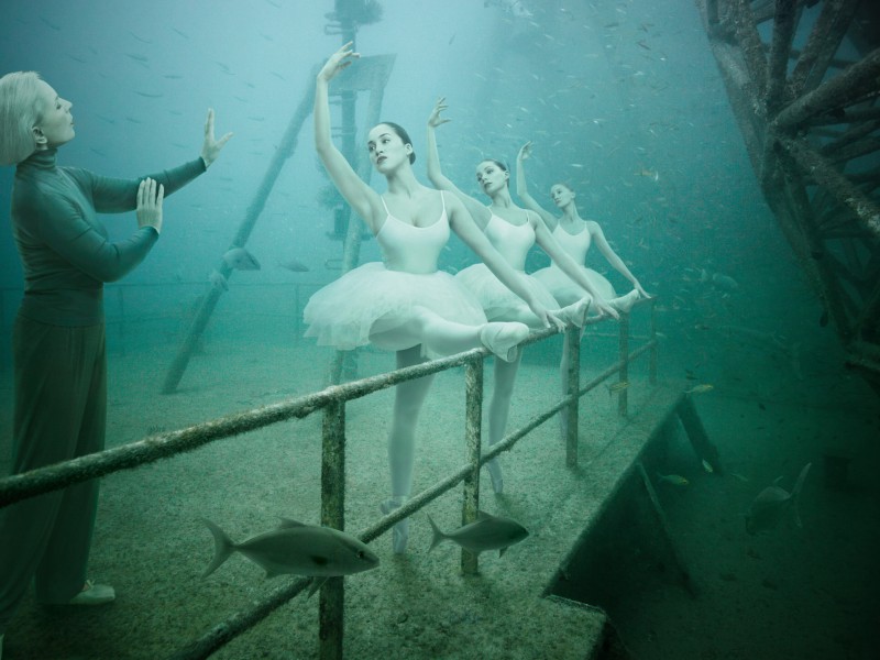 Mrs Pawlowana And Her Girls by Andrea Frank (Underwater Photography)